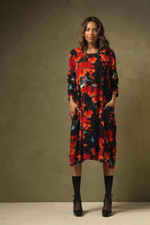 Acer Black Asymmetric Dress