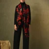 Acer Black Wool Scarf