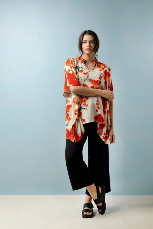 Acer Red Tunic Top
