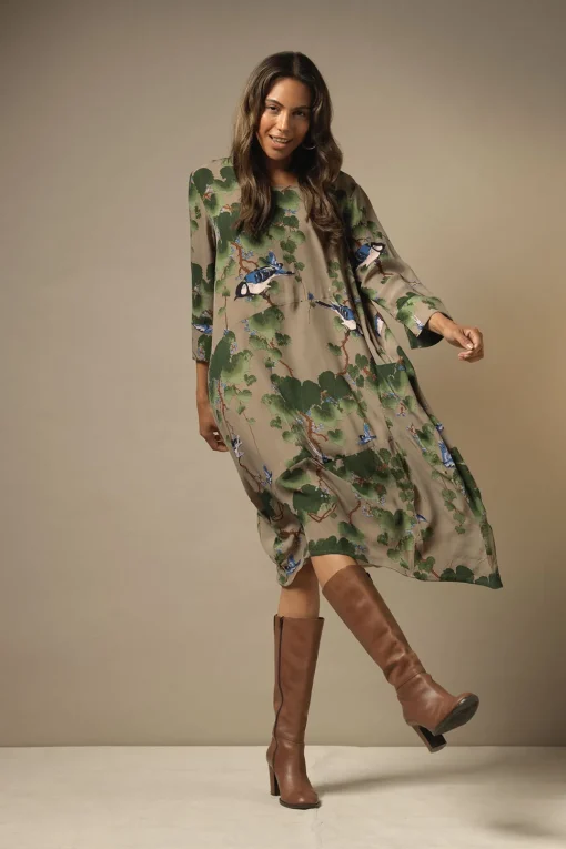 Acer Stone Asymmetric Dress