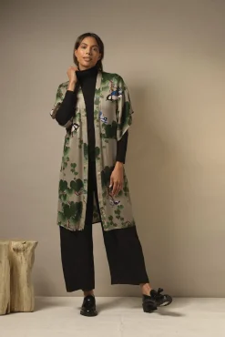 Acer Stone Midi Kimono