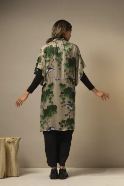 Acer Stone Midi Kimono