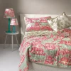 Ancient Column Pink Bedspread