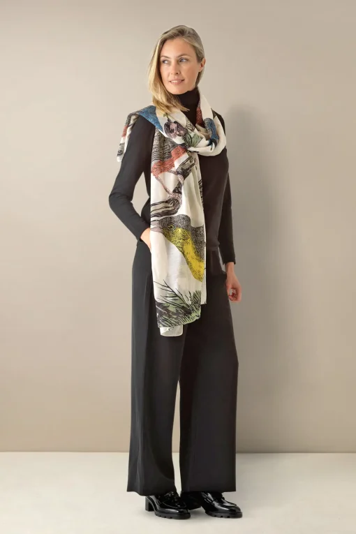 Bird Stone Scarf