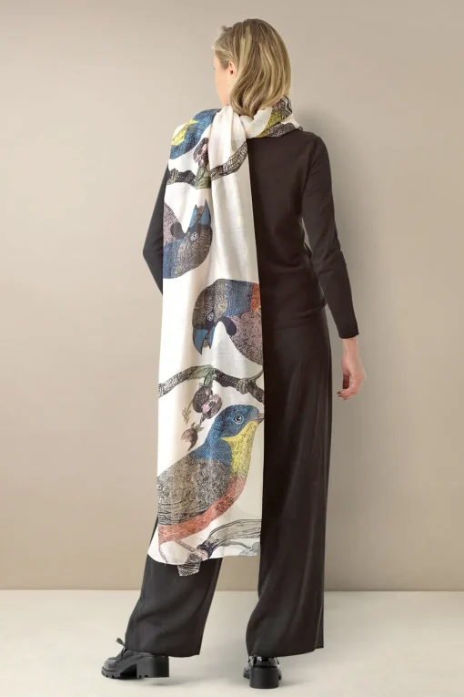 Bird Stone Scarf