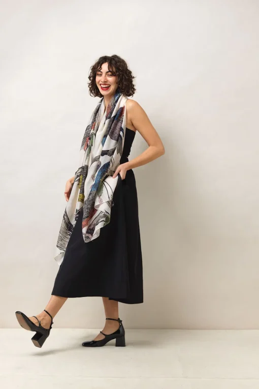 Bird Stone Scarf