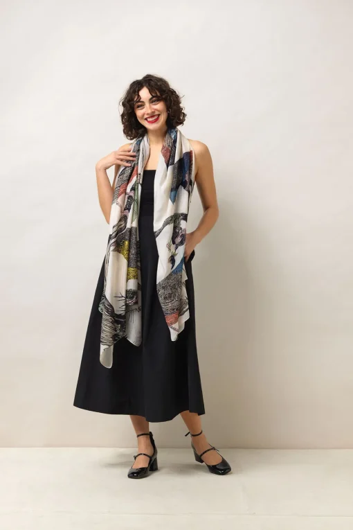 Bird Stone Scarf