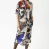 Butterflies Cobalt Rachel Dress