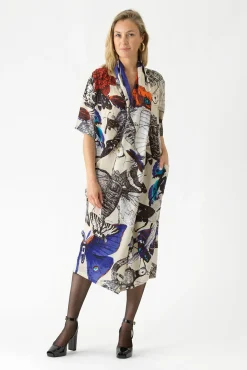 Butterflies Cobalt Rachel Dress