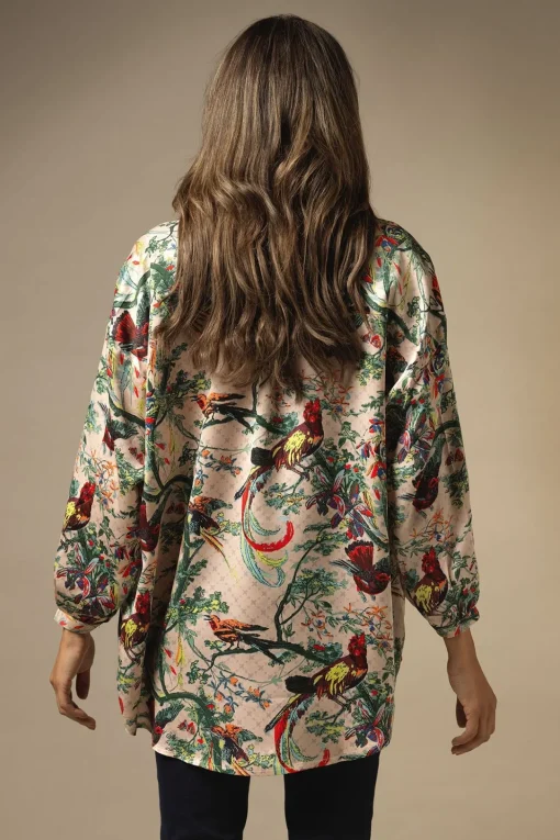 Chinoiserie Pink Darcy Shirt