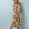 Chinoiserie Pink Rachel Dress