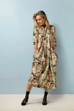 Chinoiserie Pink Rachel Dress