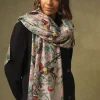 Chinoiserie Pink Scarf