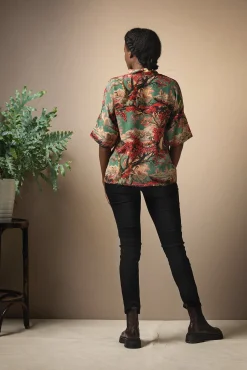 Country Toile Berry Pippa Top