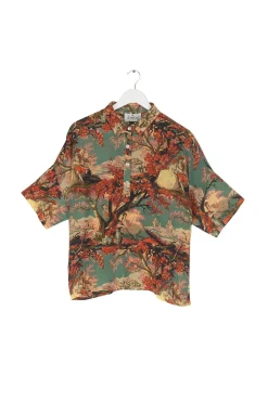 Country Toile Berry Pippa Top