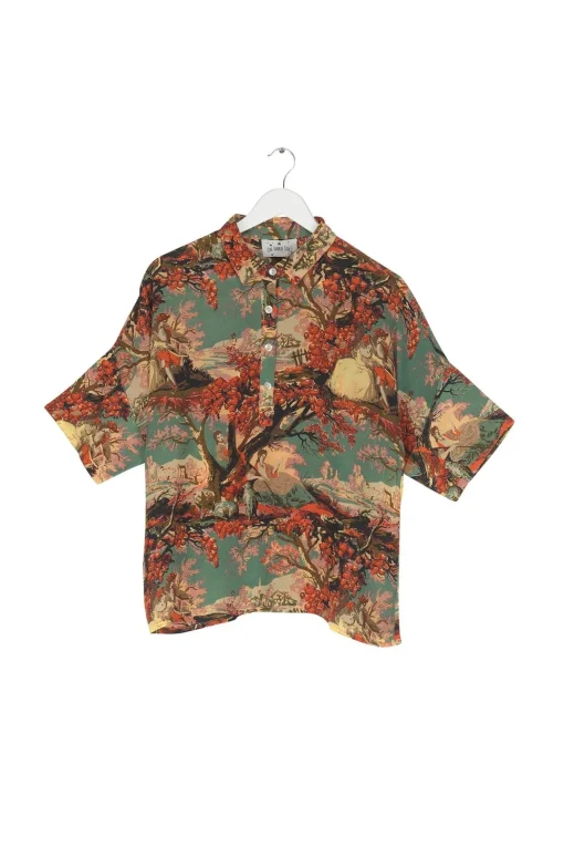 Country Toile Berry Pippa Top