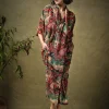 Country Toile Berry Rachel Dress