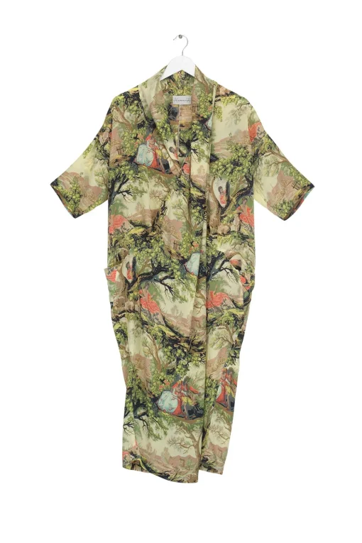 Country Toile Rachel Dress