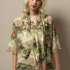 Country Toile Rachel Top