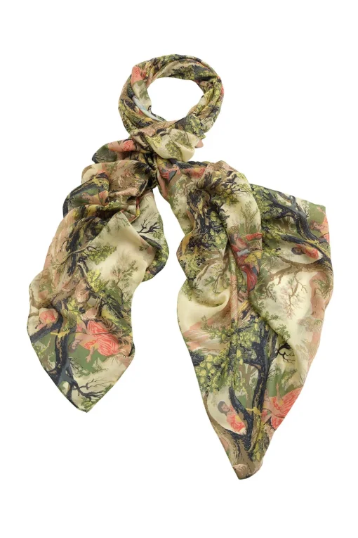 Country Toile Scarf