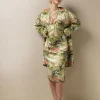 Country Toile Velvet Boyfriend Jacket