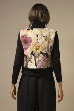 Daisy Black Gilet