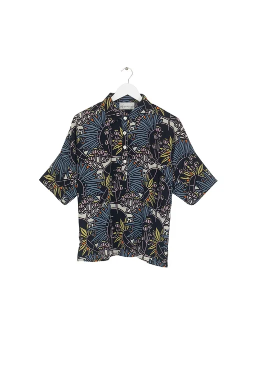 Deco Daisy Grey Pippa Top