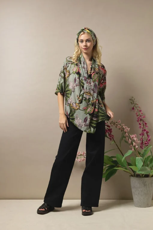 Eccentric Blooms Putty Headband