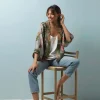 Eccentric Blooms Putty Kimono