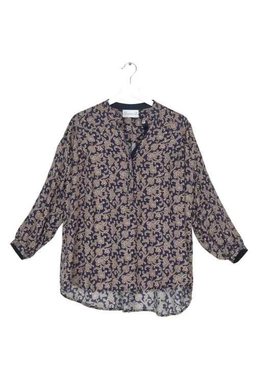 Floral Paisley Blue Darcy Shirt