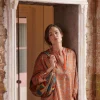 Floral Paisley Orange Darcy Shirt