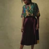 Flower Vase Green Rachel Top