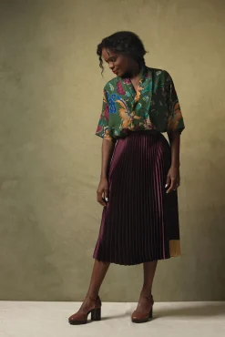 Flower Vase Green Rachel Top