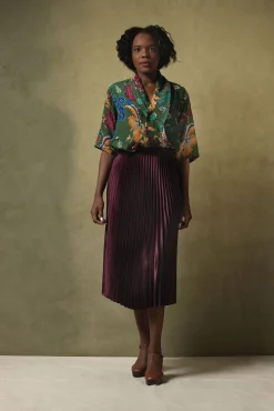 Flower Vase Green Rachel Top