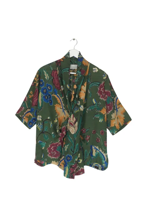 Flower Vase Green Rachel Top