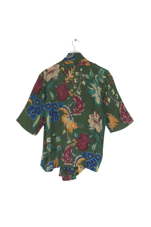 Flower Vase Green Rachel Top