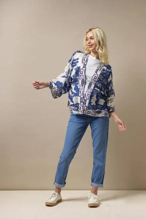 Giant Willow Blue Kimono