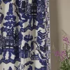 Giant Willow Blue Linen Panel