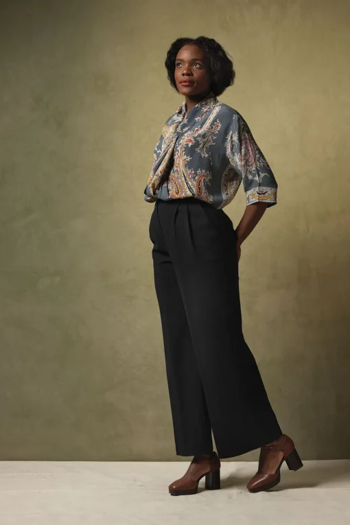 Handkerchief Grey Rachel Top