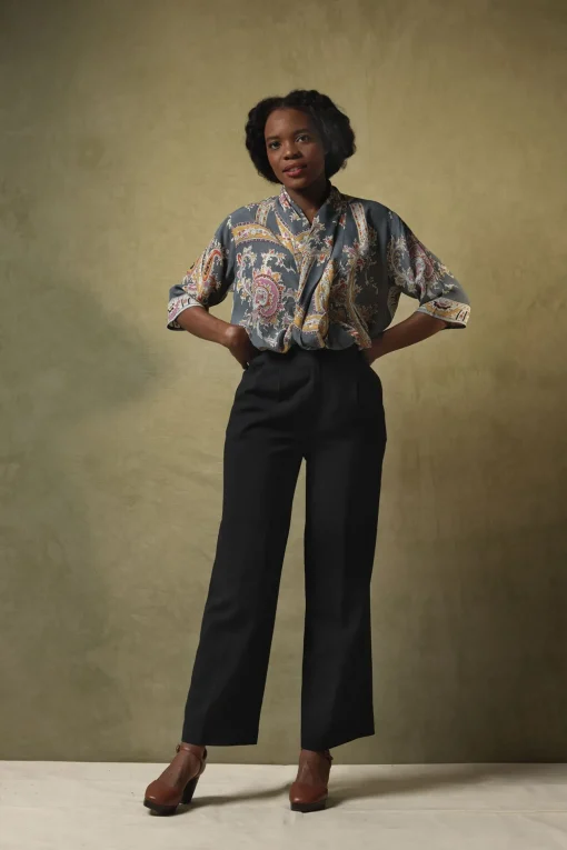 Handkerchief Grey Rachel Top