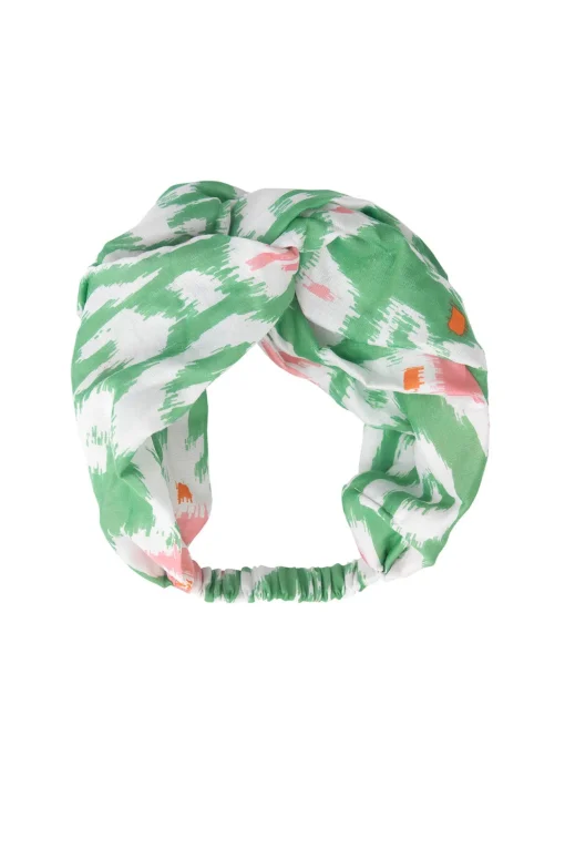 Ikat Green Headband