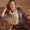 Indian Heritage Beige Necklace Scarf