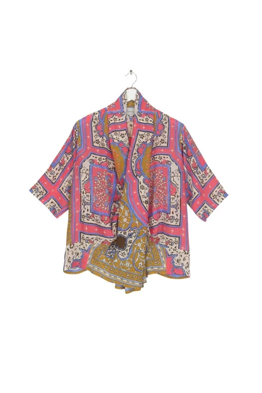 Indian Summer Pink Rachel Top