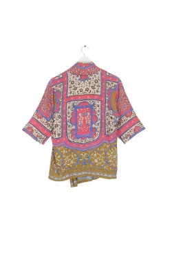 Indian Summer Pink Rachel Top