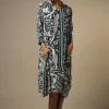 Jaipur Blue Asymmetric Dress