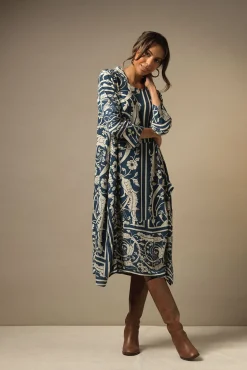 Jaipur Blue Asymmetric Dress