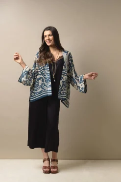 Jaipur Blue Kimono