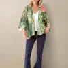 Kew Elderflower Green Kimono