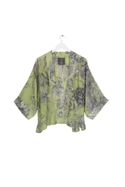 Kew Etched Floral Fern Kimono