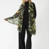 Kew Evergreen Black Scarf